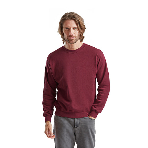 Пуловер Fruit of the loom Classic set-in sweat XL Бордовый (62-202-0)