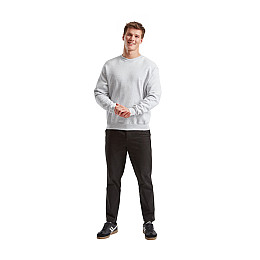 Пуловер Fruit of the loom Classic set-in sweat XL Серо-лиловый (62-202-0)