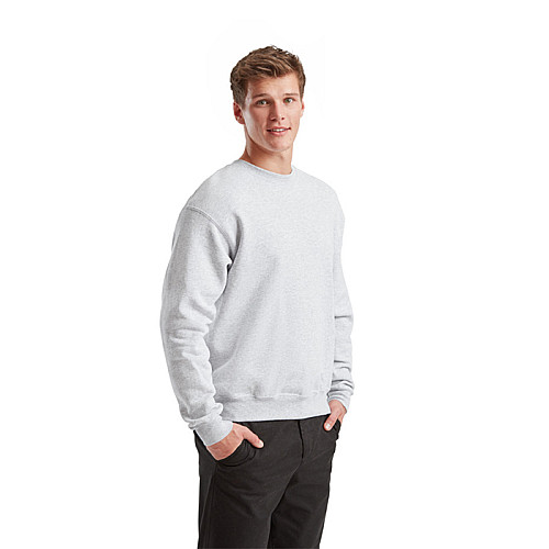 Пуловер Fruit of the loom Classic set-in sweat XL Серо-лиловый (62-202-0)