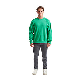 Пуловер Fruit of the loom Classic set-in sweat L Зеленый (62-202-0)