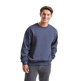 Пуловер Fruit of the loom Classic set-in sweat L Темно-синій (62-202-0)