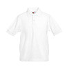 Поло Fruit of the loom 65/35 Polo Kids 104 см Белый (63-417-0)