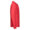 Поло Fruit of the loom 65/35 Long sleeve polo Kids 116 см Красный (63-201-0)