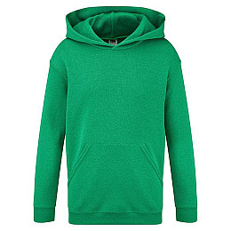 Худи Fruit of the loom hooded sweat Kids 128 см Зеленый (62-043-0)