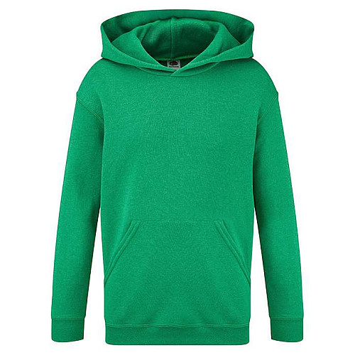 Худи Fruit of the loom hooded sweat Kids 128 см Зеленый (62-043-0)