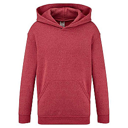 Худи Fruit of the loom hooded sweat Kids 128 см Красный (62-043-0)
