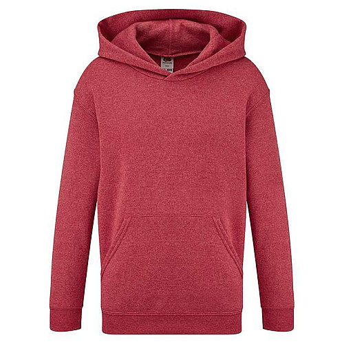 Худи Fruit of the loom hooded sweat Kids 164 см Красный (62-043-0)