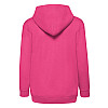 Толстовка Fruit of the loom Classic hooded sweat jacket Kids 152 см Малиновый (62-045-0)