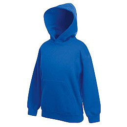 Кофта Fruit of the loom Premium hooded sweat Kids 116 см Синий (62-037-0)