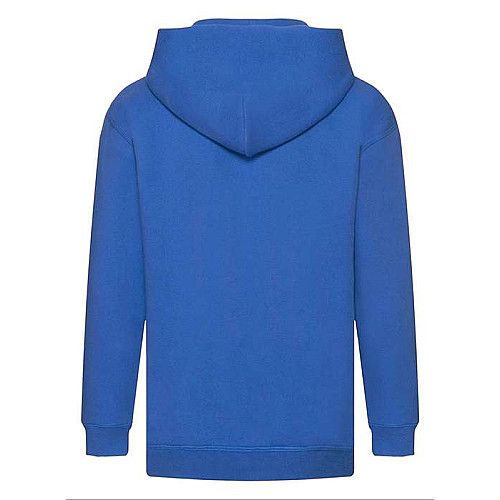 Толстовка Fruit of the loom Premium hooded sweat jacket Kids 140 см Синий (62-035-0)