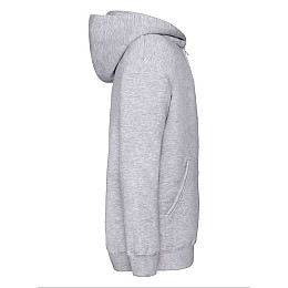Толстовка Fruit of the loom Premium hooded sweat jacket Kids 140 см Серо-лиловый (62-035-0)