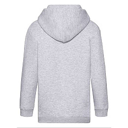 Толстовка Fruit of the loom Premium hooded sweat jacket Kids 140 см Серо-лиловый (62-035-0)