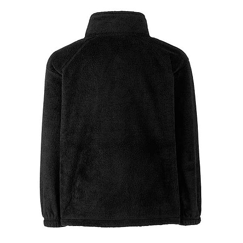 Толстовка Fruit of the loom Full zip fleece Kids 104 см Черный (62-511-0)