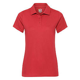 Поло Fruit of the loom Performance polo Lady-Fit XS Красный (63-040-0)