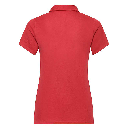 Поло Fruit of the loom Performance polo Lady-Fit XS Красный (63-040-0)