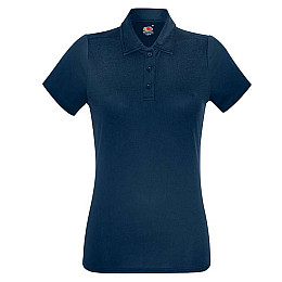 Поло Fruit of the loom Performance polo Lady-Fit 2XL Темно-синій (63-040-0)