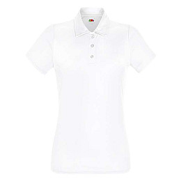 Поло Fruit of the loom Performance polo Lady-Fit XL Білий (63-040-0)