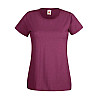 Футболка Fruit of the loom Ringspun Premium T Lady-Fit 2XL Бордовий (61-424-0)