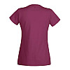 Футболка Fruit of the loom Ringspun Premium T Lady-Fit M Бордовый (61-424-0)