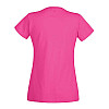 Футболка Fruit of the loom Ringspun Premium T Lady-Fit S Малиновий (61-424-0)