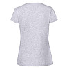 Футболка Fruit of the loom Ringspun Premium T Lady-Fit L Пепельний (61-424-0)