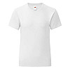 Футболка Fruit of the loom Girls Iconic T 104 см Белый (61-025-0)