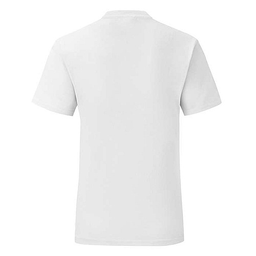 Футболка Fruit of the loom Girls Iconic T 104 см Белый (61-025-0)