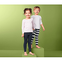 Термолеггинсы детские TCM Tchibo T1722111617 Сине-серый 122-128 (3997539977)