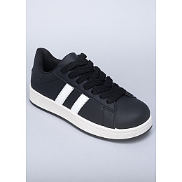 Кеды женские 344033 Fashion 38 (24,5 см) Черный
