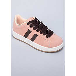 Кеды женские 344034 Fashion 38 (24,5 см) Розовый