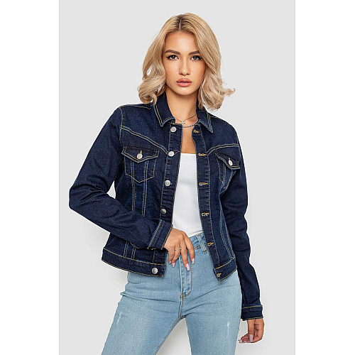 Куртка женская джинсовая AGER XS Синий (247R030-1)
