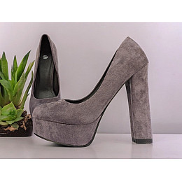 Туфли Stilli L011-4G 40 Серый (3358170)