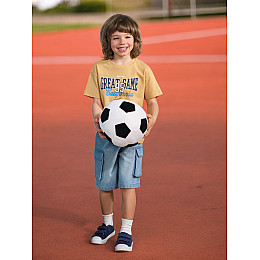 Футболка No brand 927212-Y 122 см Желтый (93798249)