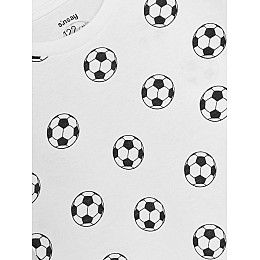 Футболка Fanslin 34100-W 116 см Білий (93778253)