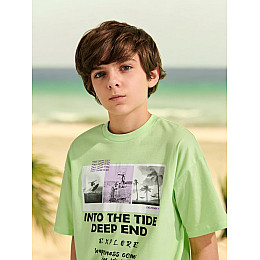 Футболка No brand 083072-SL 152 см Салатовый (93058256)