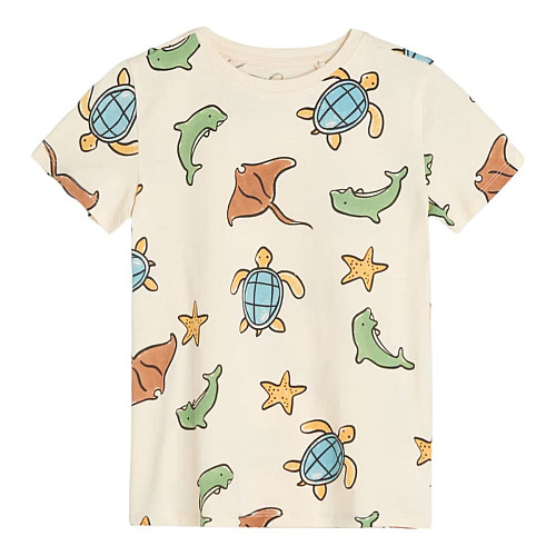 Футболка No brand 52202-BG 134 см Бежевый (93038261)