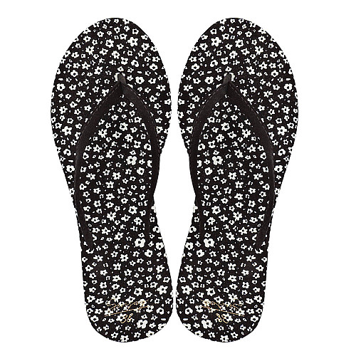 В'єтнамки No brand 492699-BK 39 Чорно-білий (3348293)