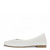 Балетки Prellesta 405-5WHITE 40 Білий (3358334)