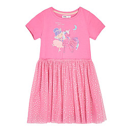 Плаття No brand 253030-ML 92 см Малиновий (94028418)