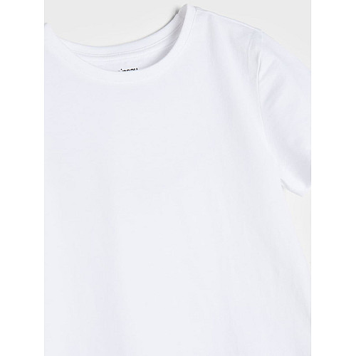 Футболка No brand 297000-W 128 см Білий (93808635)