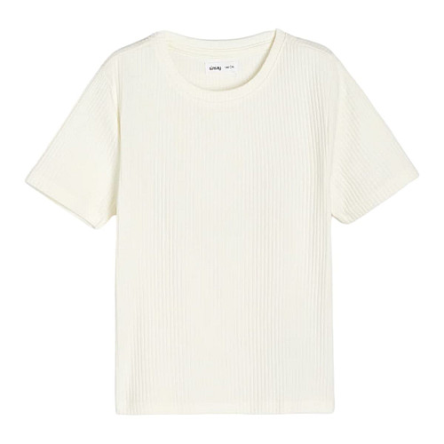 Футболка No brand 374001-ML 140 см Молочный (92788639)