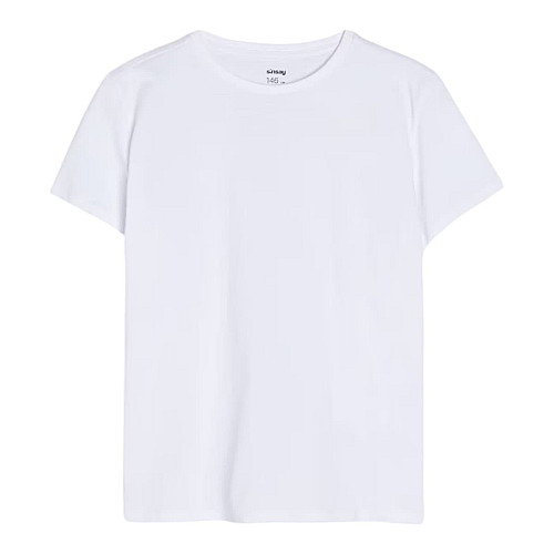 Футболка No brand 162000-W 158 см Белый (93028652)