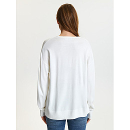 Кардиган No brand 536001-ML 44 Молочний (91438657)