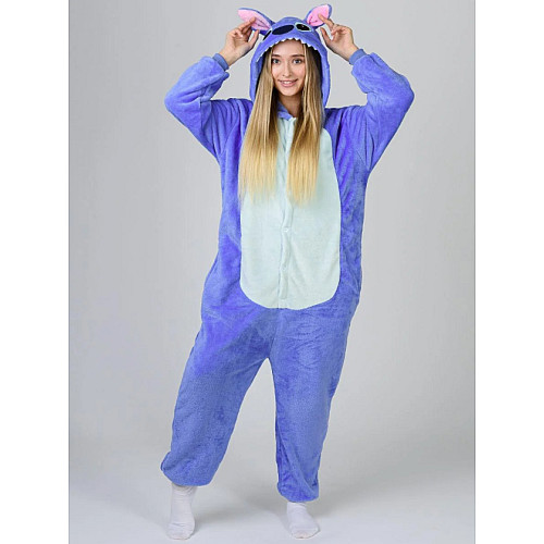 Пижама кигуруми Jamboo Стич Сине-голубой XL (J400003)