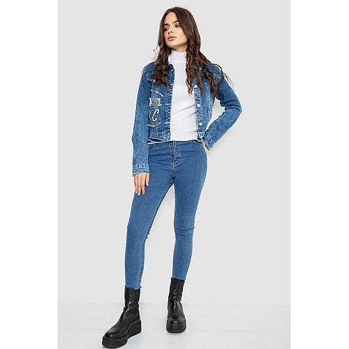 Джинсовая куртка женская AGER 30 Синий 247R9067 (113659_827513)