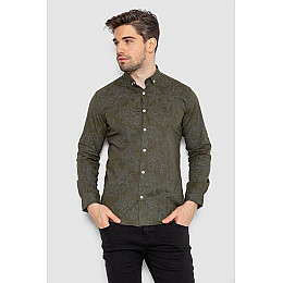 Рубашка мужская AGER Хаки 247R115 XXXL (112969_824656)
