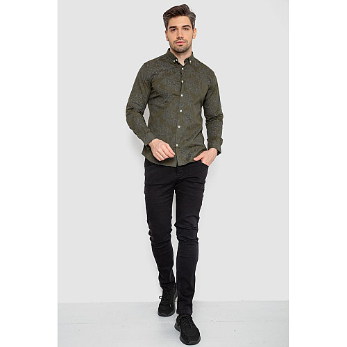 Рубашка мужская AGER Хаки 247R115 XXXL (112969_824656)