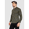 Рубашка мужская AGER Хаки 247R115 XXXL (112969_824656)