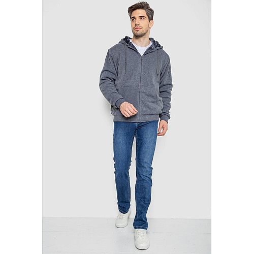Спортивна кофта чоловіча AGER Сірий 244R2305-1 XXXL (113397_826132)