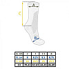 Носки тактичні Mil-Tec socke merino 13006302 44-45 Чорні